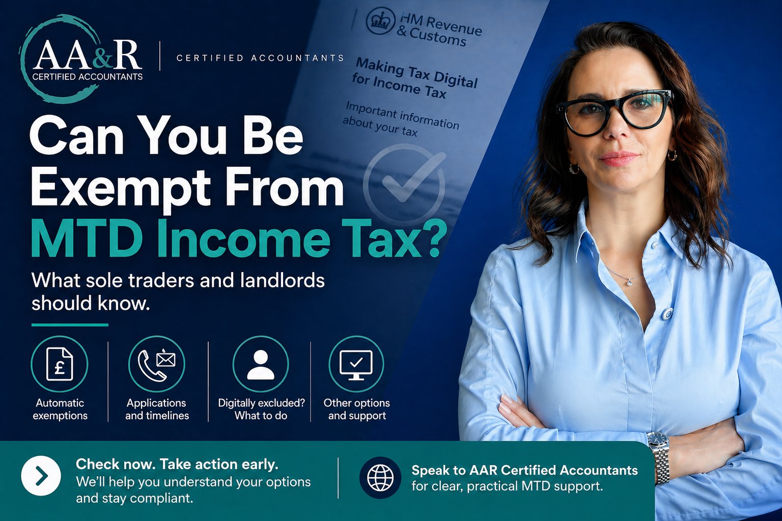 Can You Be Exempt From MTD Income Tax? What Sole Traders and Landlords Should Know